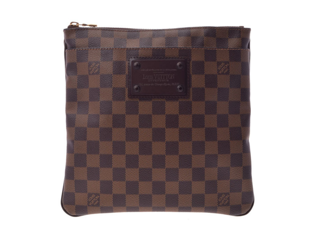 Louis Vuitton Damier Brooklyn Plat Pochette - Picture 2 of 11